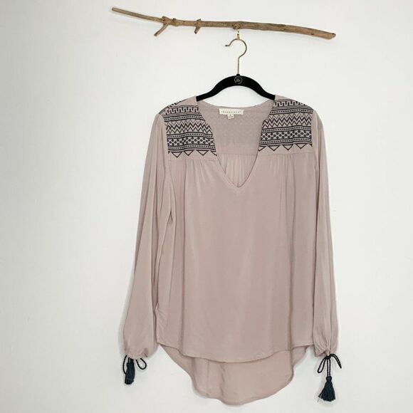Lovestitch Embroidered  Boho Top Size S - Picture 1 of 4